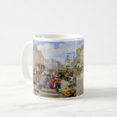 Mug Musique de peinture de rue à Paris (Devant gauche)