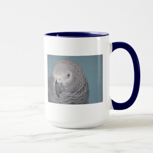 Mug Musique de perroquet gris d'Afrique (Droite)