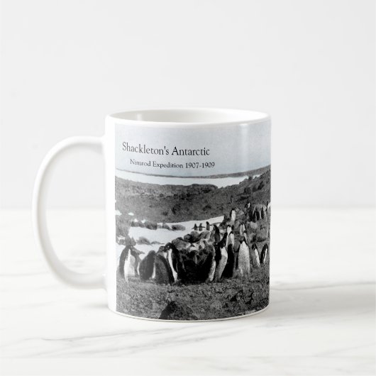 Mug Musique de phonographe de Nimrod de Shackleton (Gauche)