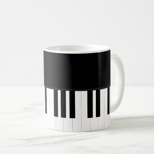 MUG MUSIQUE DE PIANO (Devant droit)