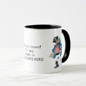 Mug Musique de pirate personnalisée (Devant droit)