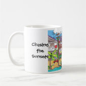 Mug Musique de plongée de cocotier (Gauche)