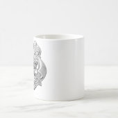 Mug Musique de plongée de première classe de la marine (Centre)