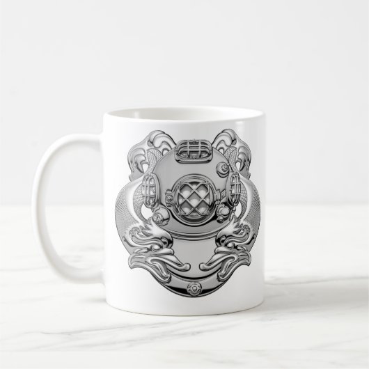 Mug Musique de plongée de première classe de la marine (Gauche)