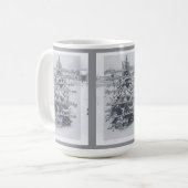 Mug Musique de poème de Noël (Devant gauche)