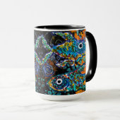 Mug Musique de poisson (Devant droit)