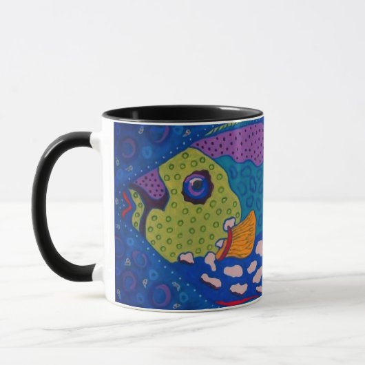 Mug Musique de poisson déclencheur (Gauche)