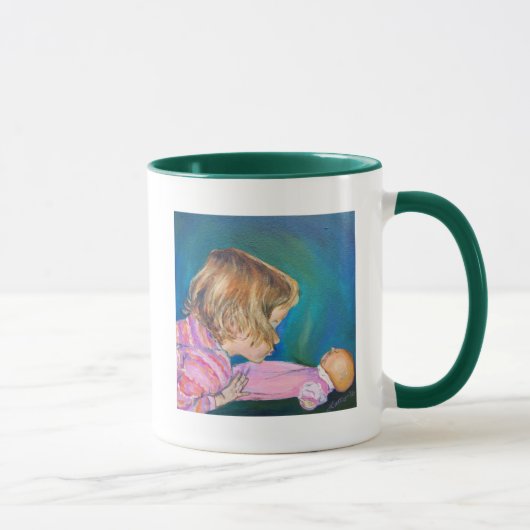 Mug Musique de pyjama rose (Droite)