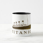 Mug Musique de qualité de hauteur Titanic (Centre)