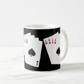 Mug Musique de quatre as (Devant droit)