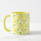 Mug Musique de Ringer jaune citron (Gauche)