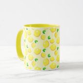 Mug Musique de Ringer jaune citron (Devant gauche)