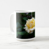 Mug Musique de rose blanche (Devant gauche)