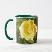 Mug Musique de rose jaune (Gauche)