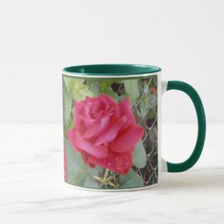 Mug Musique de rose rouge