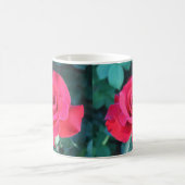 Mug Musique de rose rouge (Centre)