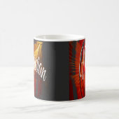 Mug Musique de rythme vintage (Centre)