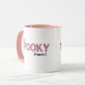 Mug Musique de saison éffrayante (Devant gauche)