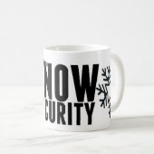 Mug Musique de sécurité de neige #2 (Devant droit)