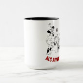 Mug Musique de sensibilisation à la SLA (Centre)