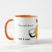 Mug Musique de sensibilisation au tinnite (Gauche)