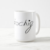 Mug Musique de signature (Devant droit)