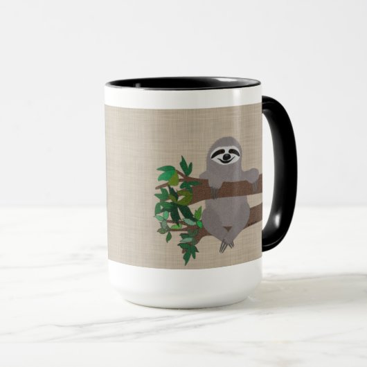 Mug Musique de Sloth Combo (Devant droit)