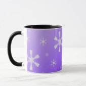 Mug Musique de Snowflakes violet (Gauche)