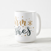 Mug Musique de souhaits chauds (Devant droit)