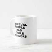 Mug Musique de tables médiévales (Devant gauche)