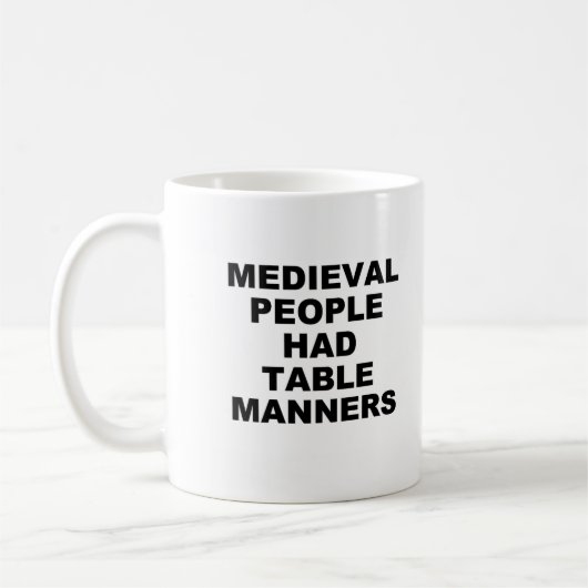 Mug Musique de tables médiévales (Gauche)