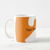 Mug Musique de test (Gauche)