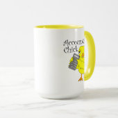 Mug Musique de texte de sélection comptable (Devant droit)