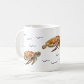Mug Musique de tortue de mer (Devant gauche)