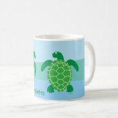 Mug Musique de tortue de mer (Devant droit)