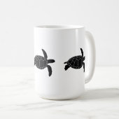 Mug Musique de tortue de mer (Devant droit)