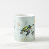 Mug Musique de tortue de mer (Centre)