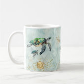 Mug Musique de tortue de mer (Gauche)