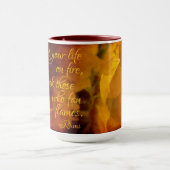 Mug Musique de tournesol (Centre)