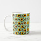 Mug Musique de tournesol (Gauche)