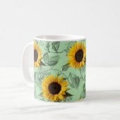 Mug Musique de tournesol (Devant gauche)