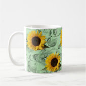 Mug Musique de tournesol (Gauche)