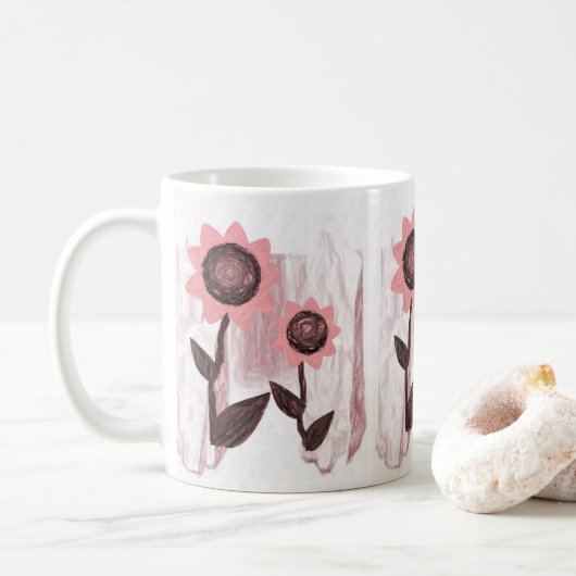 Mug Musique de tournesol (Avec donut)