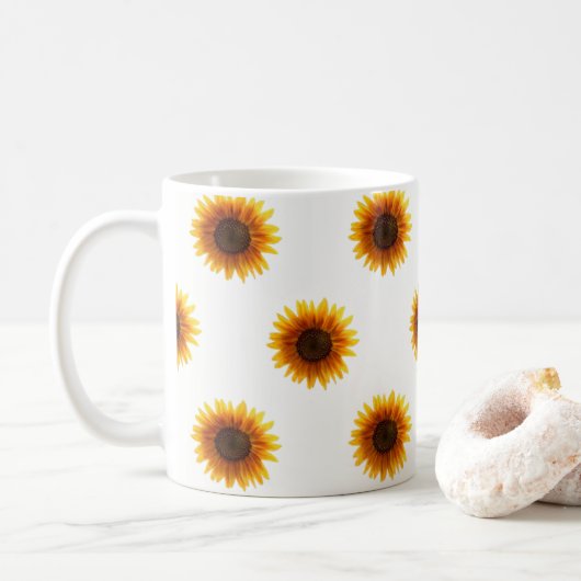 Mug Musique de tournesol (Avec donut)