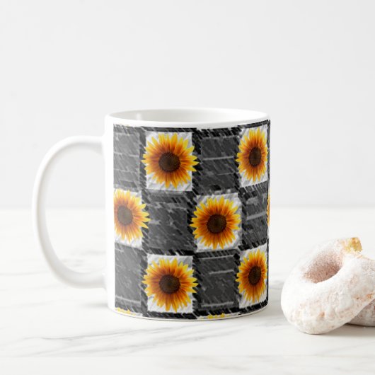 Mug Musique de tournesol (Avec donut)