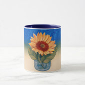 Mug Musique de tournesol (Centre)