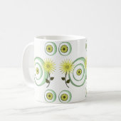 Mug Musique de tournesol (Devant gauche)
