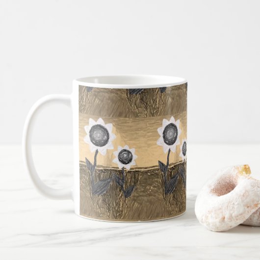 Mug Musique de tournesol (Avec donut)