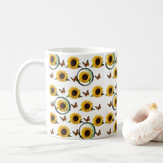 Mug Musique de tournesol (Avec donut)