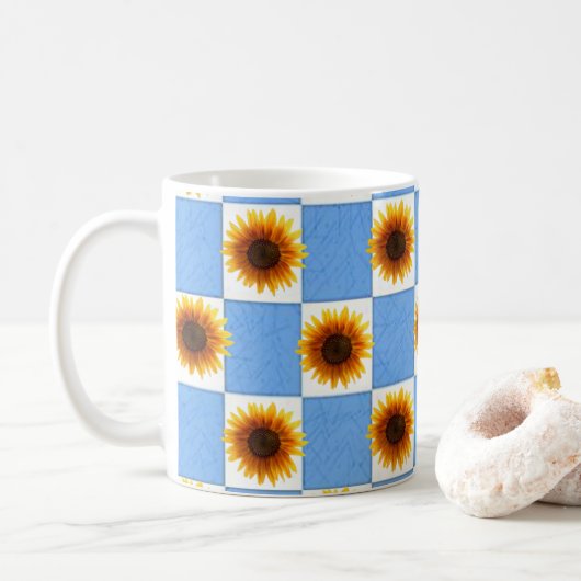 Mug Musique de tournesol (Avec donut)